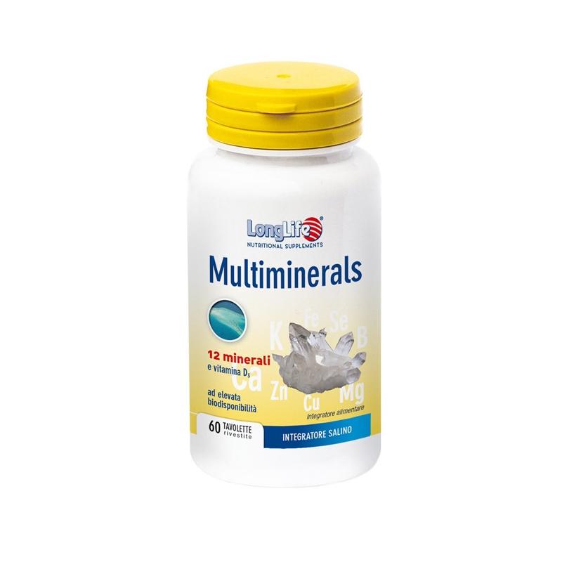 Longlife Multiminerals integratore 60 Tavolette