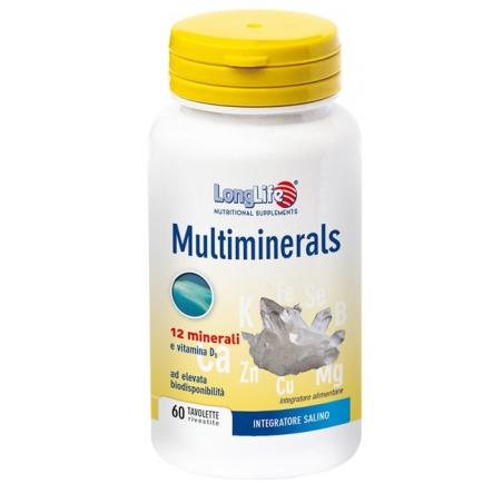 Longlife Multiminerals integratore 60 Tavolette