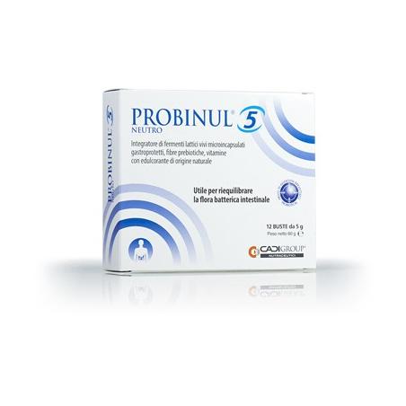 Probinul 5 Neutro Integratore Simbiotico 12 Bustine