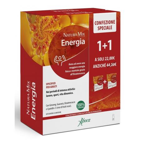 Aboca Natura Mix Advanced Energia Confezione Bipack 10FL+10FL