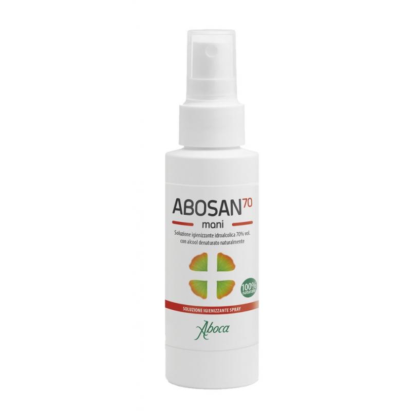 Aboca Abosan 70 igienizzante mani spray da 100 ml