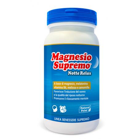 Natural Point Magnesio Supremo Notte Relax 150 grammi