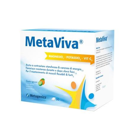 METAVIVA MG/K/VIT C 20BUST