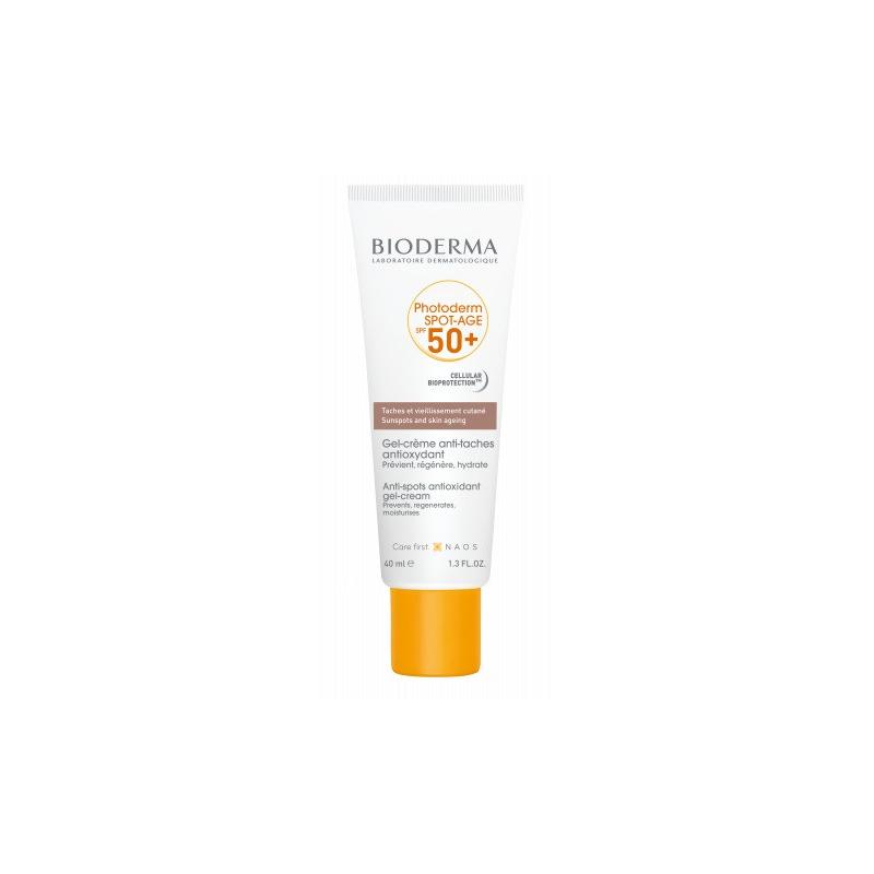 Bioderma Photoderm Spot Age Gel-Crema Solare per Iperpigmentazioni Anti-macchie SPF 50+