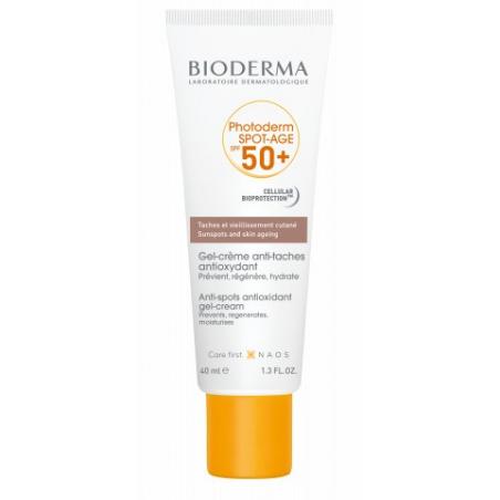 Bioderma Photoderm Spot Age Gel-Crema Solare per Iperpigmentazioni Anti-macchie SPF 50+