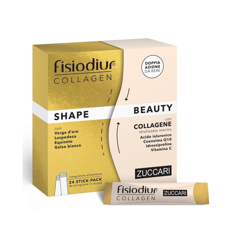 Zuccari Fisiodiur Collagen integratore shape e beauty 24 stick pack