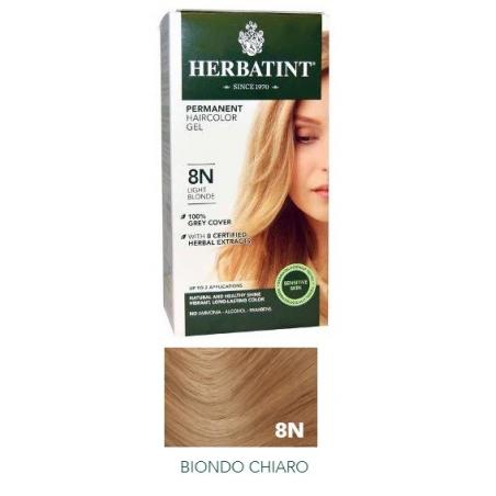 Herbatint Tintura Per Capelli Gel Permanente 8N Biondo Chiaro 150ml