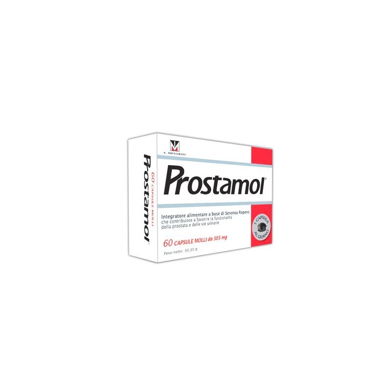 Menarini Prostamol integratore Alimentare per la Prostata 60 Capsule