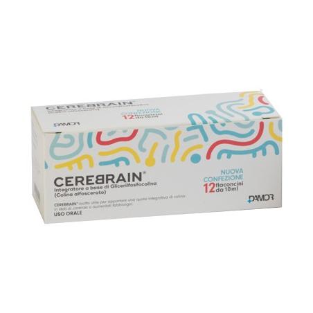 Cerebrain Integratore per le Funzionalità Cerebrali 12 Flaconcini 10ml