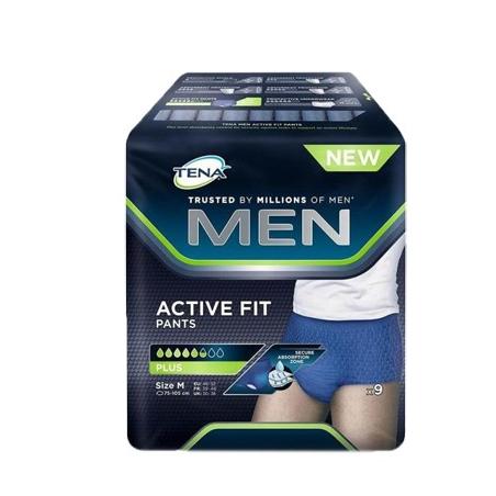 TENA MEN PANTS ACTIVE FIT M 9P