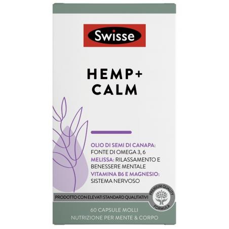 Hemp+Calm di Swisse contiene olio di semi di canapa!
