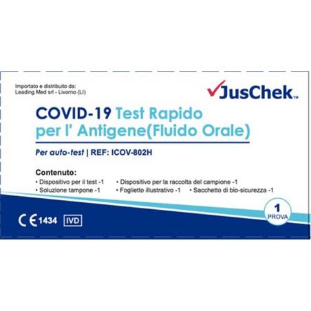 JUSCHEK COVID19 Test Rapido per l'Antigene (fluido Orale)