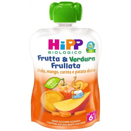 HIPP BIO FRUT&VER MEL/MA/CA90G