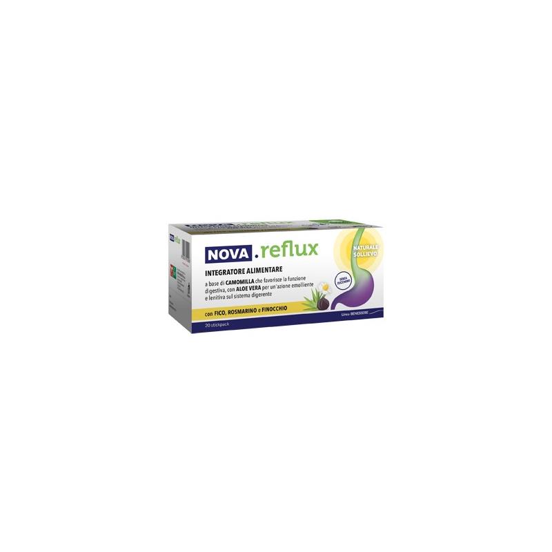Nova.reflux integratore per combattere il reflusso gastrico 20 stick Nova.reflux integratore per combattere il reflusso gastrico 20 stick