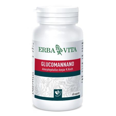 Erba Vita Glucomannano 60 Capsule Integratore Per Apparato Gastro Intestinale