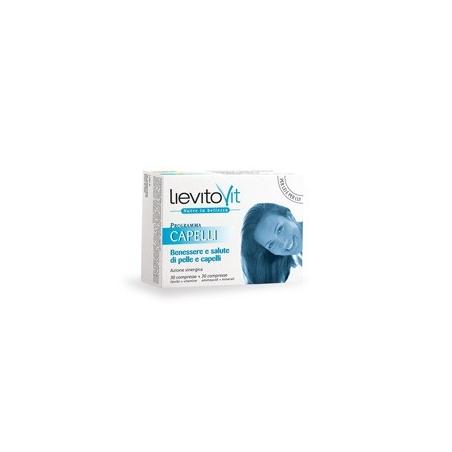 Lievitovit Programma Capelli Integratore Benessere Unghie 60 Compresse Pelle