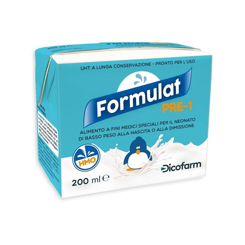 Dicofarm Formulat Pre-1 3 x 200 ml Alimento per neonato sottopeso