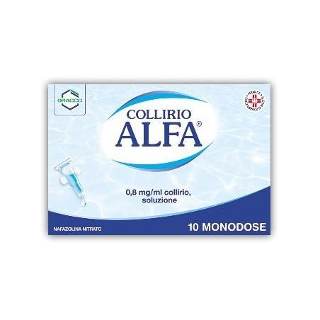 COLLIRIO (ALFA)*10 monod coll 0,3 ml 0,8 mg/ml