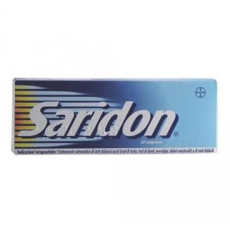 SARIDON*20 cpr con caffeina