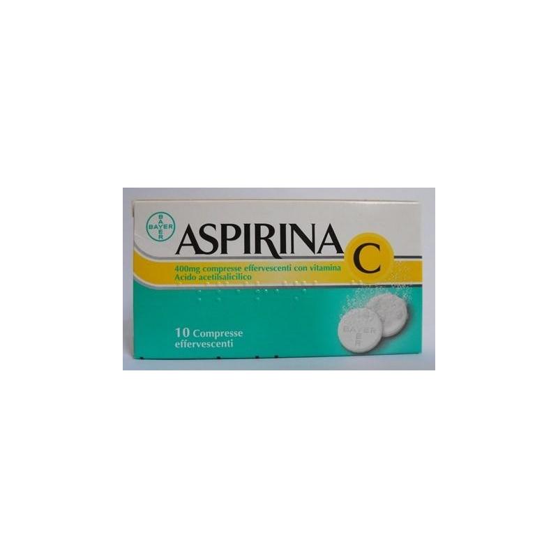 ASPIRINA C*10 cpr eff 400 mg + 240 mg con vitamina C