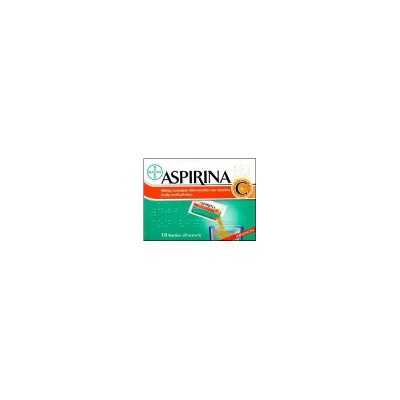 ASPIRINA*10 bust grat eff con vitamina C 400 mg + 240 mg