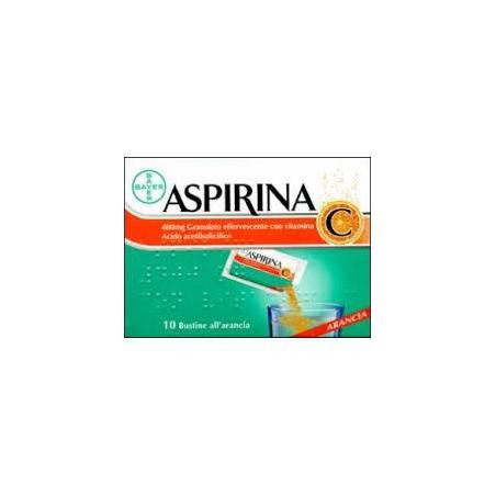 ASPIRINA*10 bust grat eff con vitamina C 400 mg + 240 mg