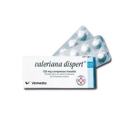 Vemedia Valeriana Dispert 20 Compresse 125 mg