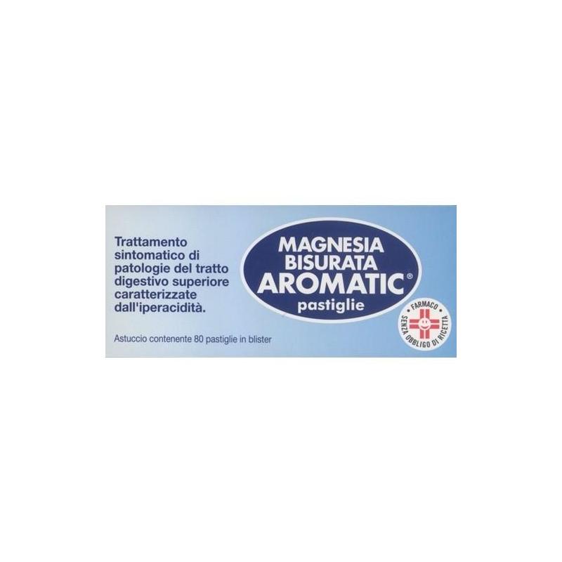 Magnesia Bisurata Aromatic*80 Pastiglie