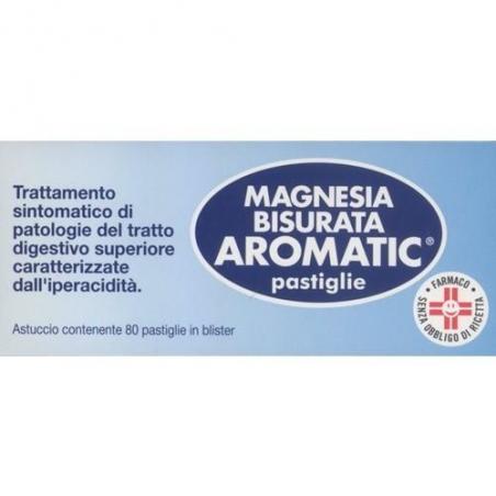 Magnesia Bisurata Aromatic*80 Pastiglie