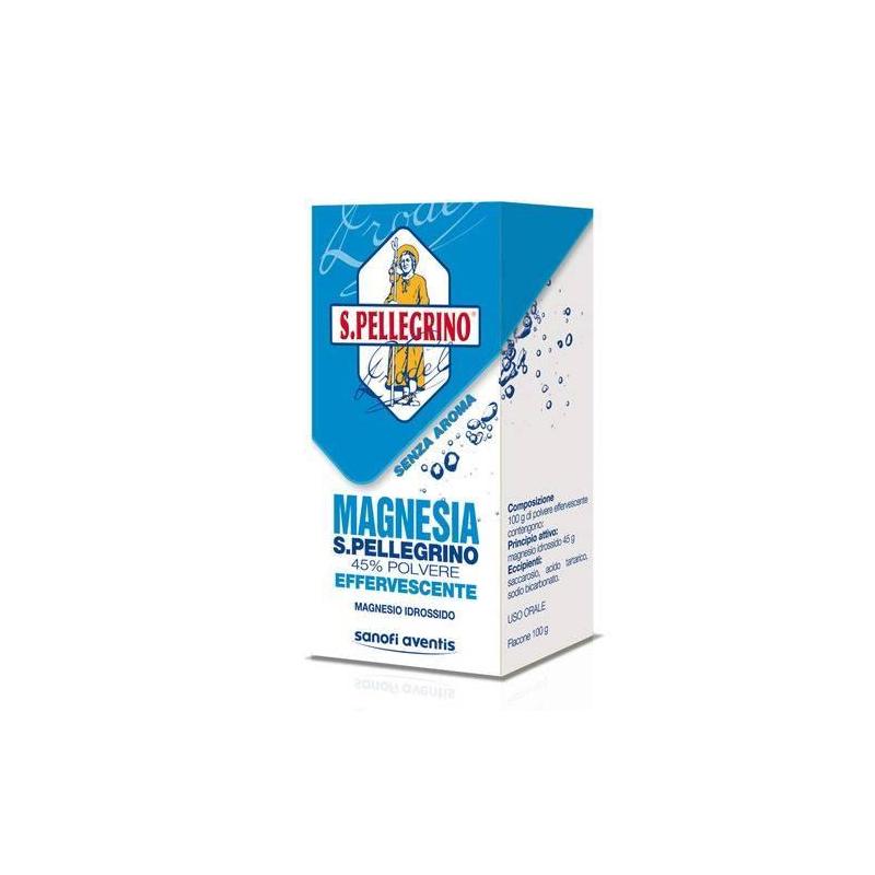 MAGNESIA SAN PELLEGRINO*os polv 100 g 90%