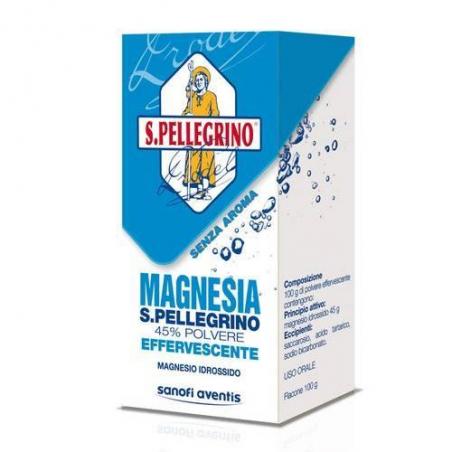 MAGNESIA SAN PELLEGRINO*os polv 100 g 90%
