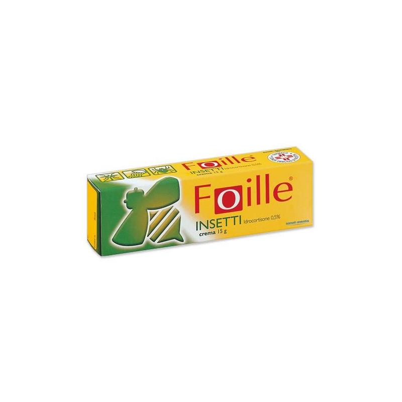 FOILLE INSETTI*crema derm 15 g 0,5%