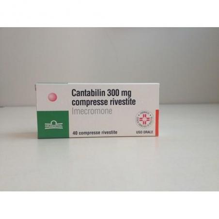 CANTABILIN*40 cpr riv 300 mg