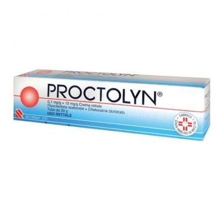 PROCTOLYN*crema rett 30 g 0,1 mg/g + 10 mg/g