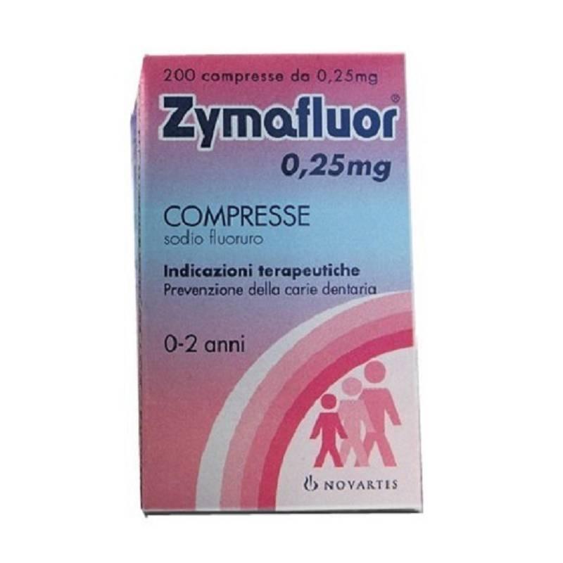 Zymafluor 200 Compresse Prevenzione Carie Dentaria