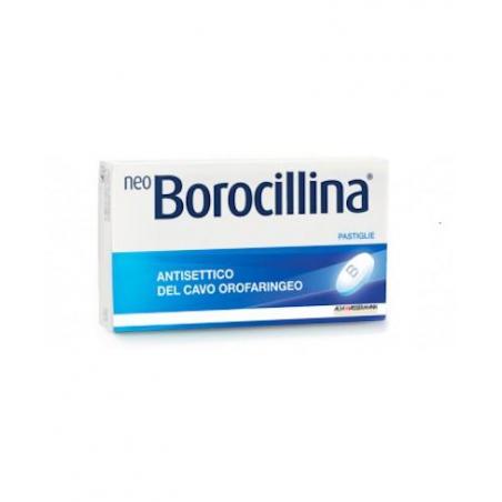 Neo Borocillina Farmaco per il mal di Gola 16 Pastiglie