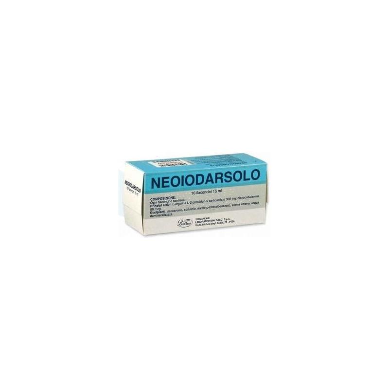 NEOIODARSOLO*os soluz 10 flaconcini 15 ml