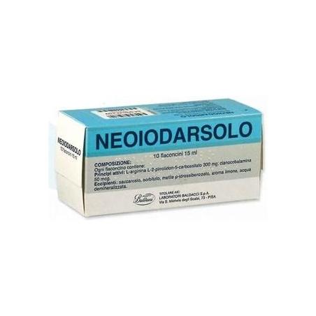NEOIODARSOLO*os soluz 10 flaconcini 15 ml