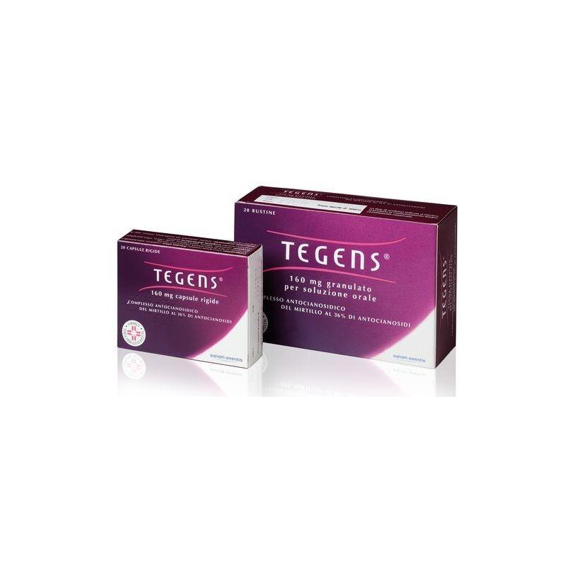 TEGENS*20 cps 160 mg