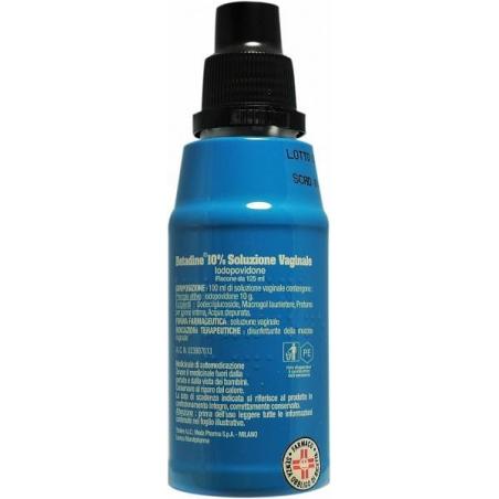 Meda Betadine 1 Flacone 10% 125 ml Soluzione Vaginale