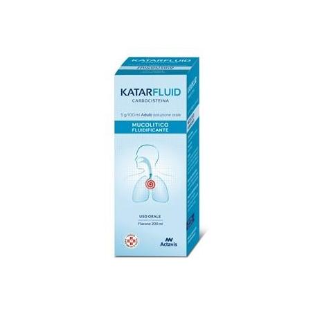 Aurobindo Pharma Italia Katarfluid Ad Soluzione Orale Soluzione 200 Ml 5 G/100 Ml