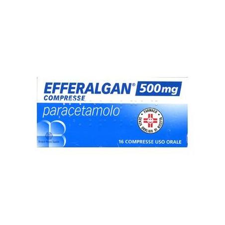 Bristol-myers Squibb Efferalgan 16 Compresse 500 Mg
