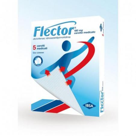 FLECTOR*5 cerotti medicati 180 mg