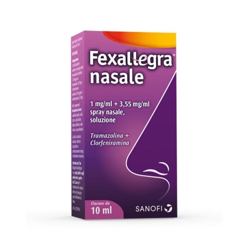 Sanofi Fexallegra spray nasale antistaminico e decongestionante