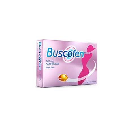 Buscofen 12 capsule molli 200 mg