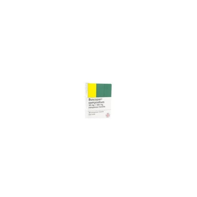 Buscopan Compositum*30 Cpr Riv 10 Mg + 500 Mg Buscopan Compositum*30 Cpr Riv 10 Mg + 500 Mg