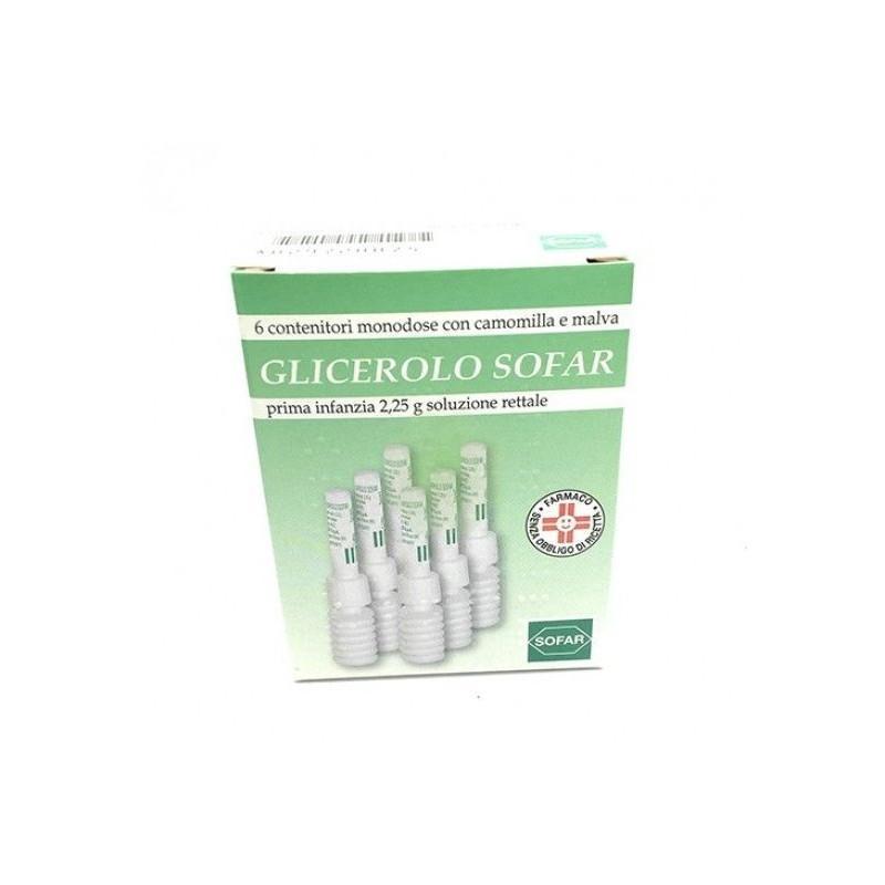 Sofar Spa Glicerolo Sofar 6 contenitori 2,25g