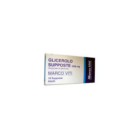 GLICEROLO (MARCO VITI)*AD 18 supp 2.250 mg