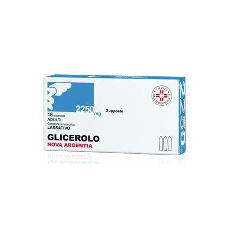 GLICEROLO (NOVA ARGENTIA)*AD 18 supp 2.250 mg