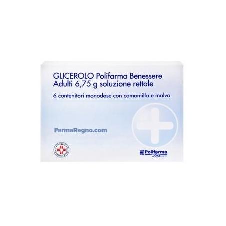 Polifarma Benessere Adulti Soluzione Rettale Glicerolo 6 Contenitori